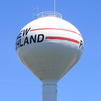 New Richland water tower